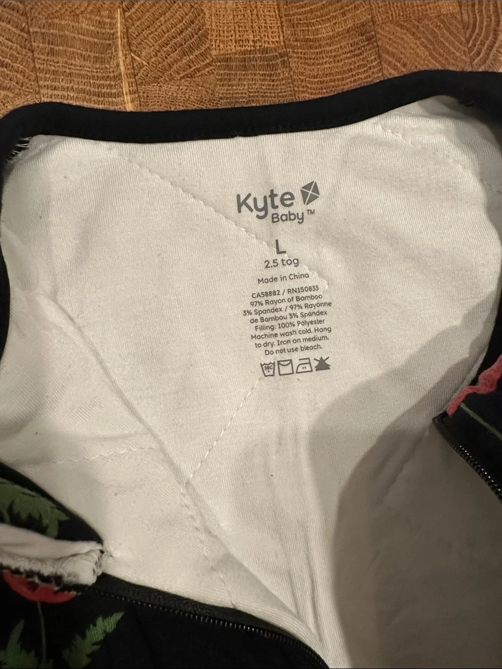 Kyte BABY Walker Sleep Sack with Poppy Print Size Large